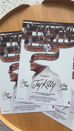 Vancouver Int. Film Festival on Instagram: "From film strip bookmarks to stickers and beautiful film posters, come grab some JAY KELLY memorabilia and catch a screening of the film at the VIFF Centre until December 4!"