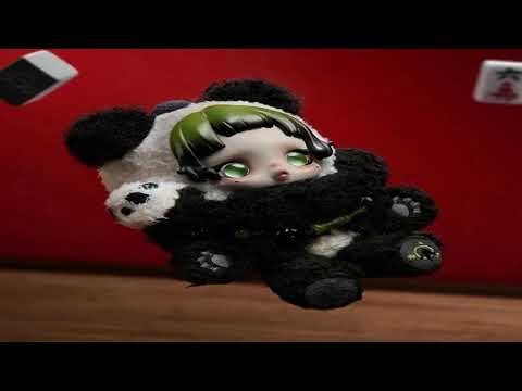 #POP MART SKULLPANDA Lazy Panda Plush Doll Pendant Limited to 2pcs per Order