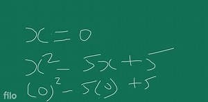 Practice set 3.4 (1) For x=0 find the value of the polynomial x... | Filo