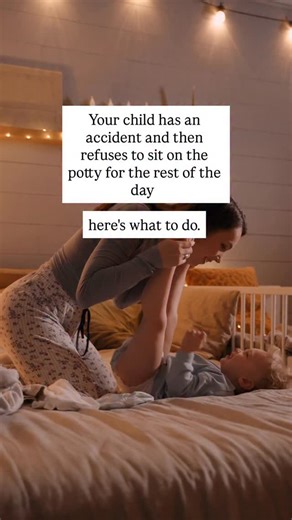 Ale | An Approach Based on Child Development and Experience on Instagram: "They had an accident. Now they won’t go near the potty. You try to get them to sit. “NO!” Crying. Running away. Total shutdown. And you’re thinking: “Great, now we’re going backwards.” Here’s what happened: The accident created shame or frustration — and now the potty feels like the enemy. Maybe they saw your reaction (even if you tried to hide it). Maybe they felt embarrassed. Maybe they’re overwhelmed. And their brain d