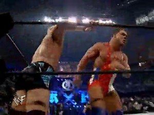 WWF KOTR2000 Semi-Final Crash vs Kurt Angle