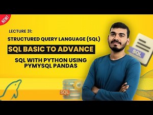 31.SQL With Python using Pandas Pymysql | SQL | Basic to Advance | Hindi