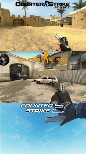 Deagle In Counter Strike Source, Global Offensive and 2