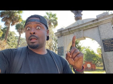 LIVE From Colonial Park Cemetery In Savannah Georgia