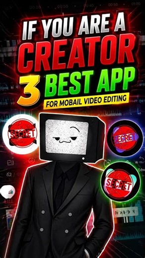 3best app for mobail video editing 💥