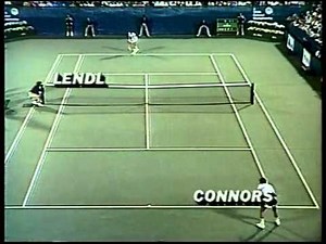 US Open 1985 SF Lendl vs. Connors 3/3