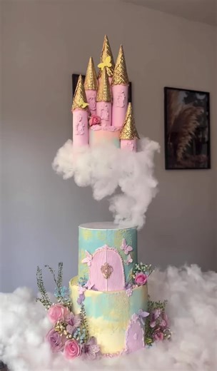 Floating Castle Cake: A Mind-Blowing Disney Masterpiece