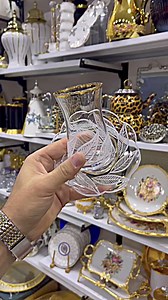 18M views · 115K reactions | Gorgeous crystal set #luxury #ceramics #ceramicsproduct #showpiece #glass #luxurylifestyle #home #homedecor #crockery #homedecoration @top fans Home Decor by Rono | Home Decor by Rono | Facebook