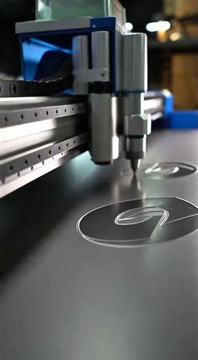 Automatic Cutting Plotter | Perfect Precision Patterns #machine #slowmotech