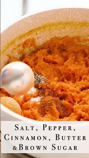 Healthy Mashed Sweet Potatoes
