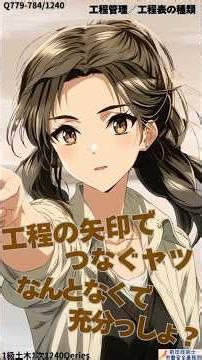 【1級土木1次対策】1240クエリ No.131工程表1