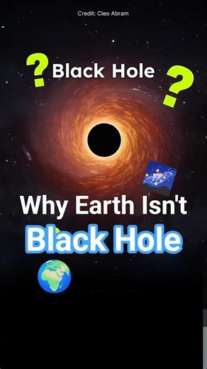 Why Earth Can Become a Black Hole Smaller Than a Pea 😳