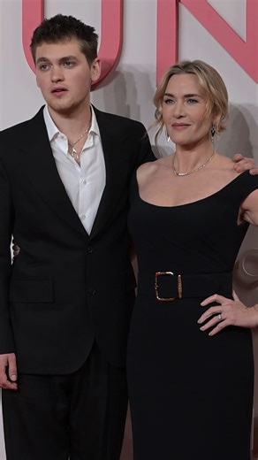 1.1M views · 1.9K reactions | Kate Winslet and her son Joe Anders at premiere if their new Christmas movie the Goodbye June✨ : Getty Images | Digital Spy | Facebook