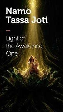 Namo Tassa Joti 🎻— Light of the Awakened One #meditationmusic #buddhistchant