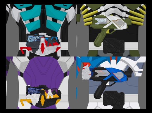 【零一SIM1.4】假面骑士零一变身模拟器更新阿巴顿射击 旋风升华器！！！