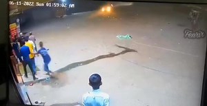 They're doing "running away" wrong