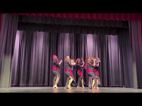 Finger Cymbal Belly Dance Choreography Class Performance - Al Wadi Dance Company. Portland, OR.