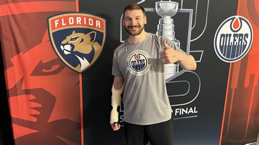 Injured Hyman 'big reason' for Oilers to win Final against Panthers