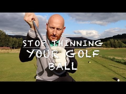 A drill to stop thinning the golf ball - PURER BALL STRIKING