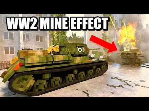💥REALISTIC WW2 Tank Destruction – Can Heavy Armor Survive a Tellermine 42?
