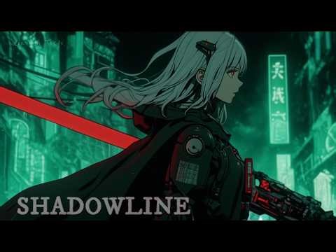 S H A D O W L I N E - Neon Vigil in the Silent Retro City - cyberpunk, retrowave, chillwave