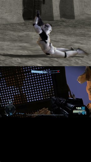 Back Breaker! Fully vertical while prone doesn't work... #starwars #firstassault #battlefront #short