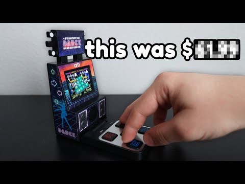 I bought wacky mini arcade machines