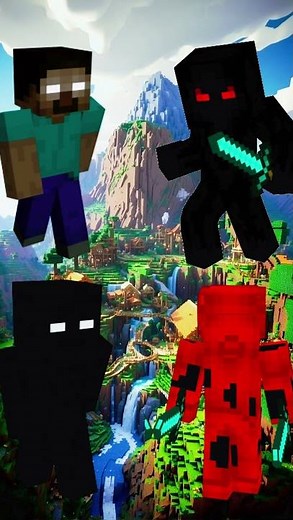 HEROBRINE & NULL vs ENTITY 303 & ERROR – Minecraft Horror Battle (Who Will Win?)