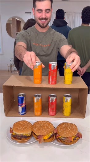 Aiden Michael on Instagram: "Match The Colors, Grab a Plate🍔🤤"