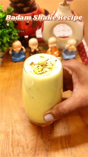 Mom’s Recipes on Instagram: "Creamy & Delicious Badam Shake 😍🥛 Perfect summer drink made with almonds, saffron & cardamom! So refreshing and super healthy — a must try ❤️ Follow @_moms_recipes__ for more tasty and quick recipes ✨ #badamshake #almondshake #momsrecipes #summerdrink #healthyrecipes #indianfoodblogger #foodreels #reelitfeelit #trendingreels #recipevideo #homecooking #easyrecipes #refreshingdrinks #foodlove #deliciousdrinks #quickrecipes #foodiesofinstagram #viralreels"