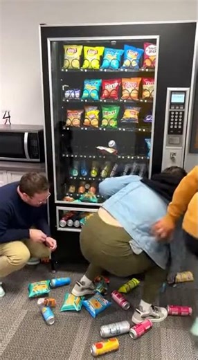 Vending Machine Goes CRAZY!