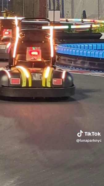 🌙✨Experience NYC’s first sustainably powered go-kart attraction. Electric Eden Raceway is now open! 🏎️🏁 🎢Plan your next Extraordinary adventure! Luna Park in Coney Island is open DAILY! #lunaparknyc #coneyisland #brooklyn