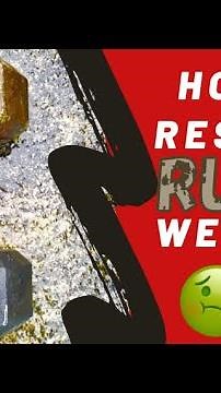 Restore Rusty Weights • How I Restored My Dumbbells Quickly