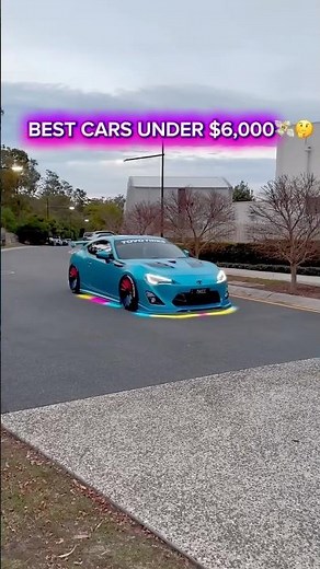 Best enthusiast cars under $6,000... Wait for my choice! 👑💸 #shorts
