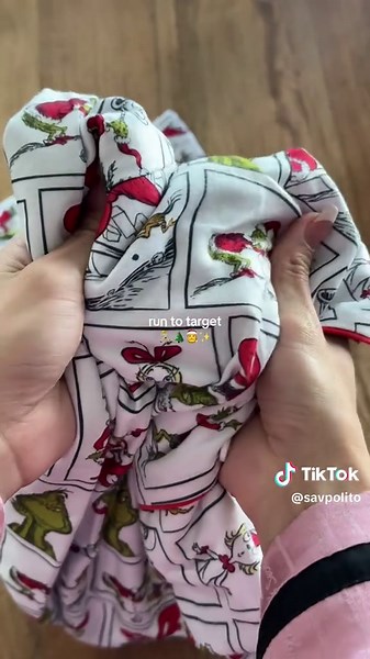 Adorable Grinch Pajamas from Target for Christmas