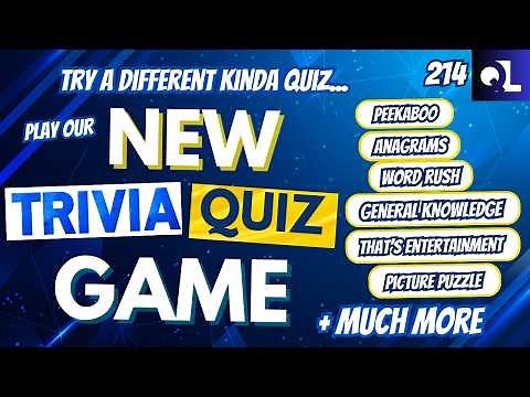Experience The Ultimate Trivia Quiz Game On YouTube | Unique New Games. Test Your General Knowledge!