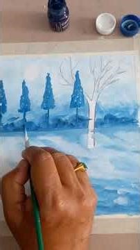 easy method Painting #art #expressivearts #artclasses #artinstruction