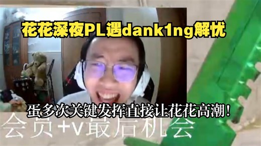深夜PL究极质量局！花花EmiliaQaQ深夜PL遇dank1ng解忧对阵阿航Jee，dank1ng关键局多次发挥拿下MVP！_哔哩哔哩_bilibili
