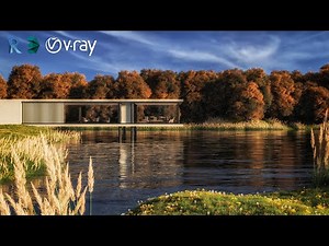 Revit To 3Dsmax + Vray 5 Exterior Rendering