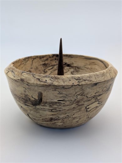 Spalted Tamarind Wood Debowler & Pipe Ashtray With Walnut Finial - Etsy