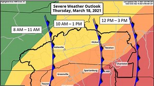Severe weather in South Carolina: Live coverage updates in Anderson