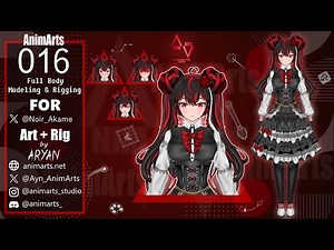 Live2D Vtuber Model Showcase | Professional Live2D Rigging & Model Art for Commissions
