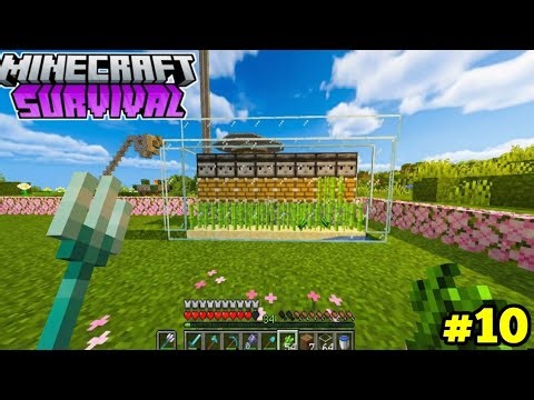 I BUILD A FULLY AUTOMATIC SUGARCANE FARM IN MINECRAFT #10