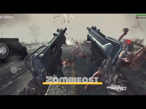 Zombieast game zombie shooting survival gameplay full action zombie Attack 😱