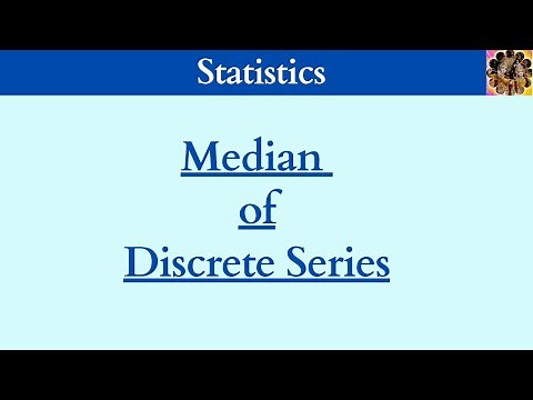 9. Median of discrete Series #statistics #measuresofcentraltendency #median