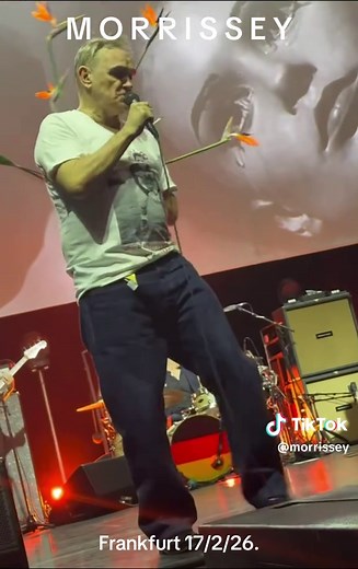 Morrissey Live in Frankfurt - February 17, 2026