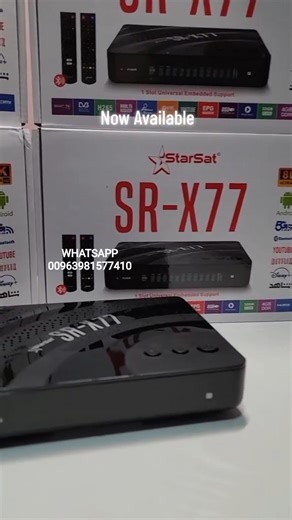 STARSAT SR-X77 UHD 8K ANDROID FOREVER 2025