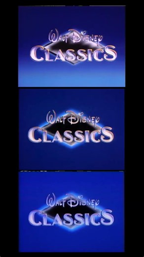 Walt Disney Classics Logo Comparison