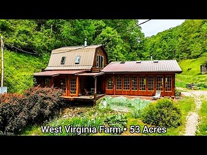 West Virginia Cabins For Sale | 53 Acres | West Virginia Farmland For Sale | Guest Suites | Barns