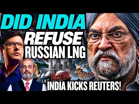 Did India Refuse Russian LNG? Reuters Exposed I Aadi Pathikrit Show